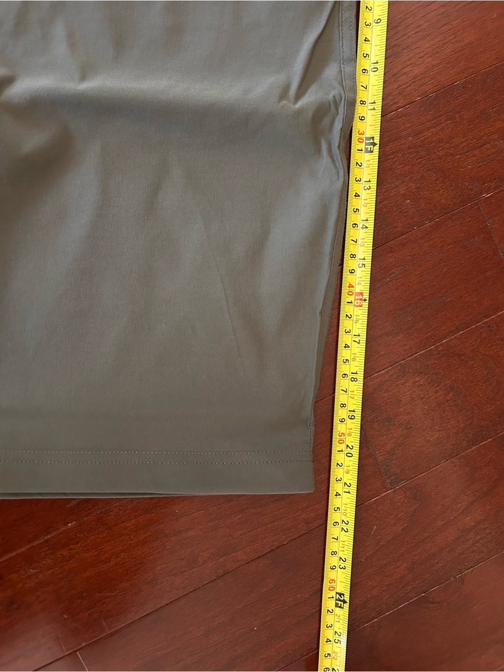 NWT Eddie Bauer Men's Convertible Tech Pants to shorts 40x32 olive green UPF50+ - Picture 4 of 12